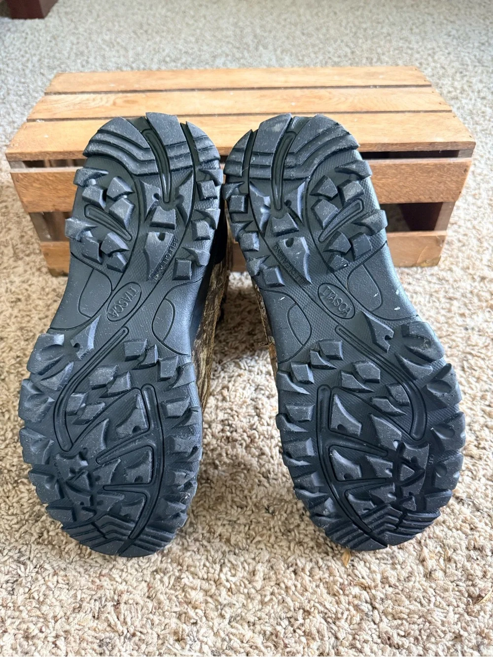 Itasca Men's Camo Hunting Boots in Brown and Black